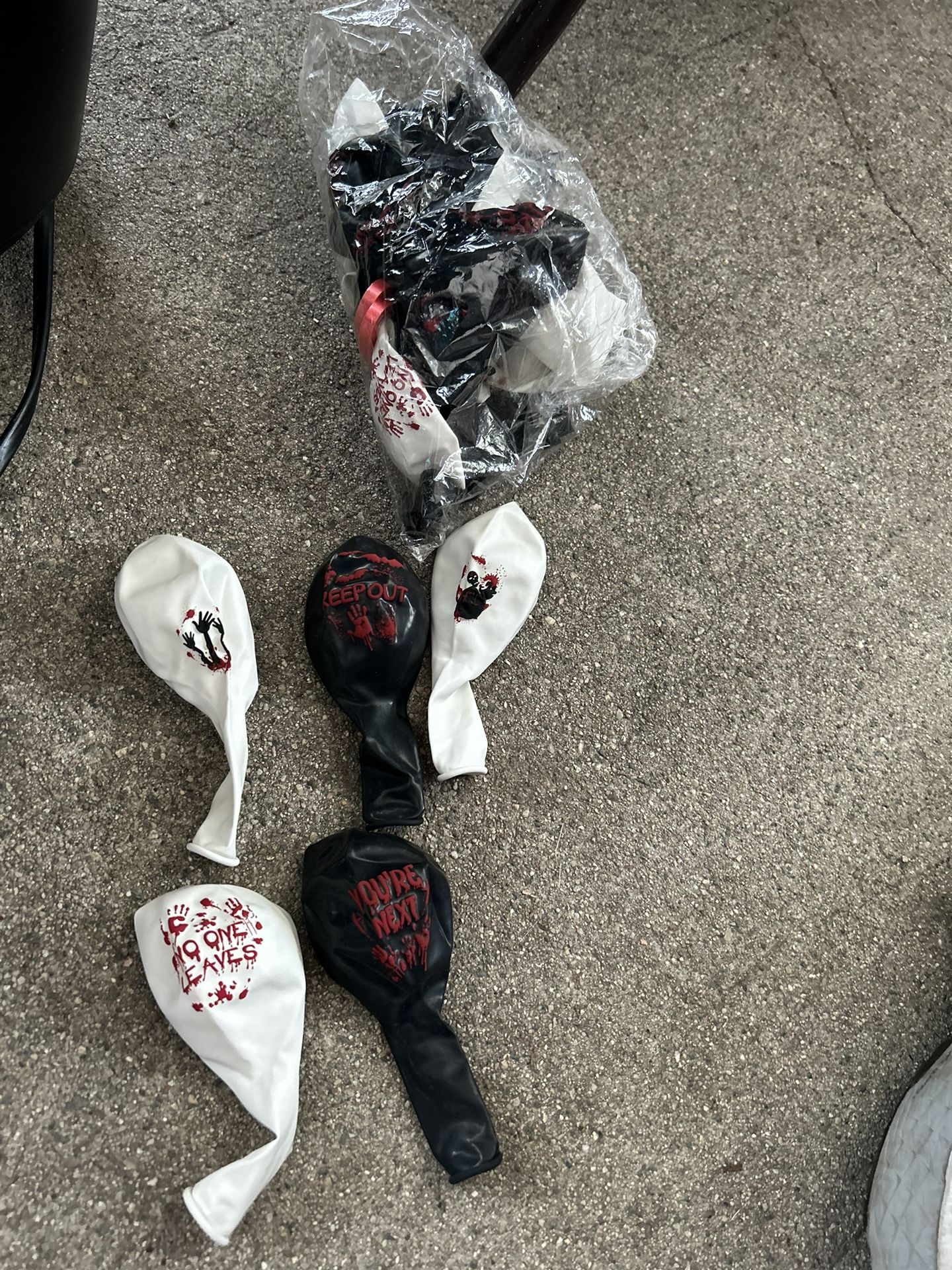 Halloween Balloons π 12 White And 14 Black Not Free Please Read Everything Please