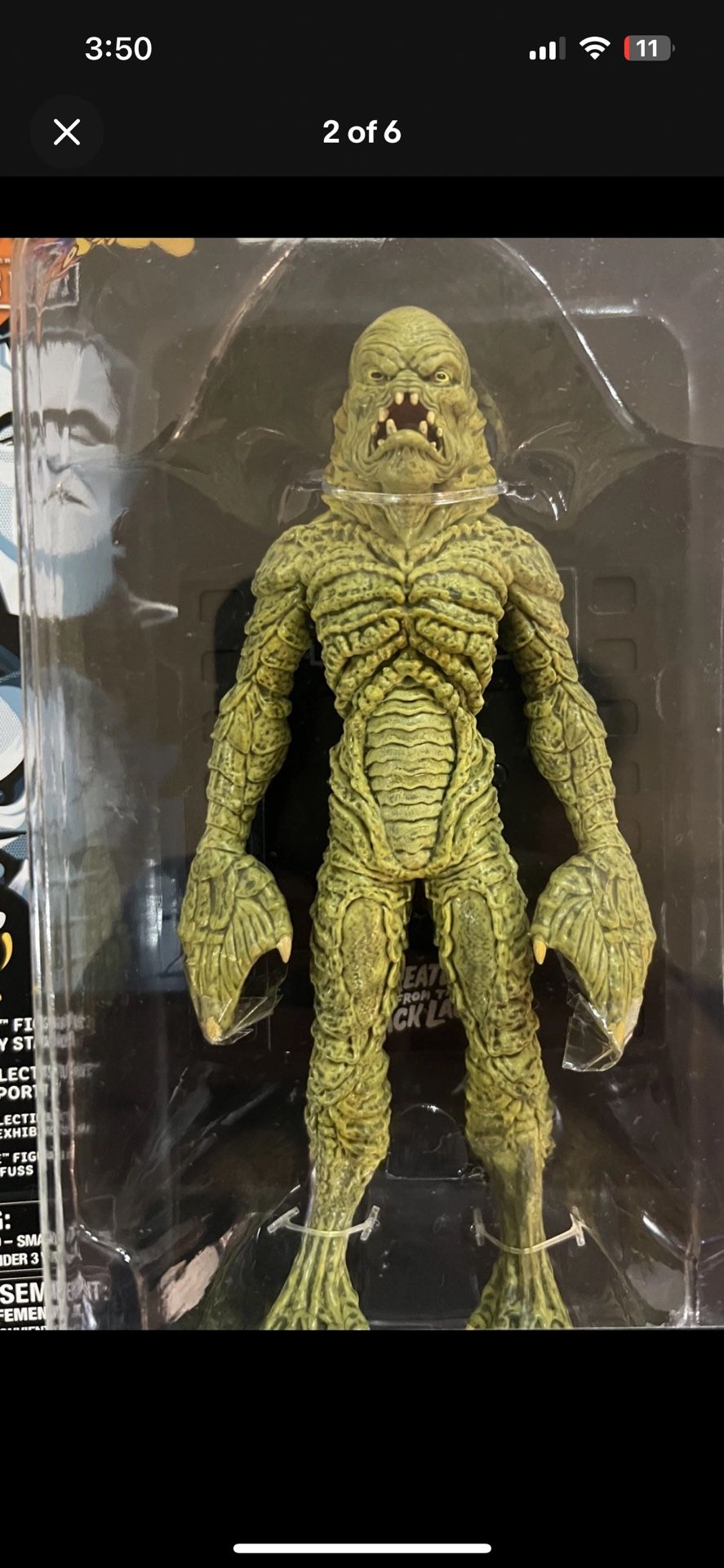 Bendy Figs Noble Toys Universal Monsters Creature From The Black Lagoon