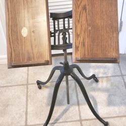 Antique Victorian Book Stand