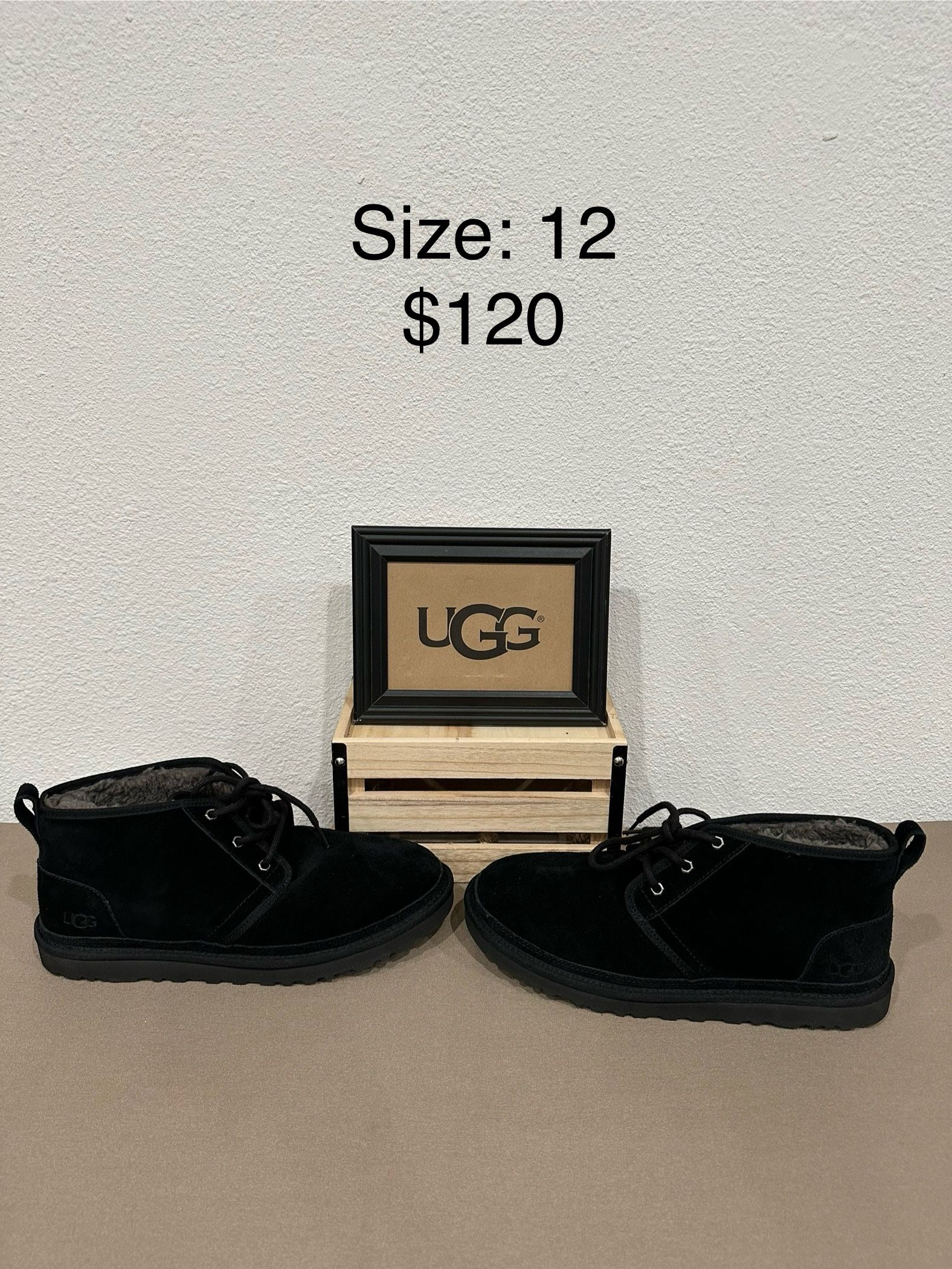 New: UGG Men’s Neumel Boots Size 12