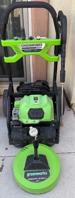 Greenworks Elite 2000 PSI Electric Pressure Washer
