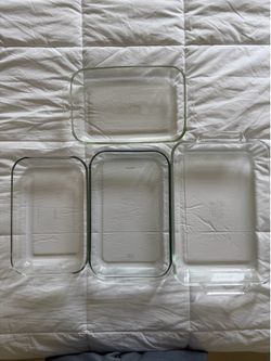 Pyrex glass BAKING DISHES - All for $32 or $8 each, all in excellent shape