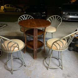 Dining Table W/ 4 Chairs