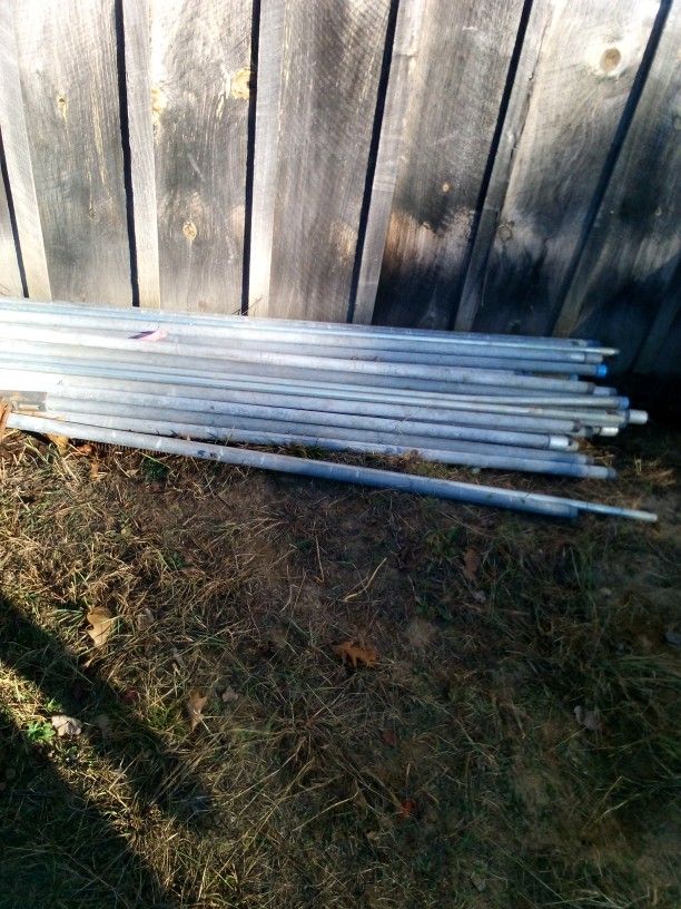 10 Ft Conduit Schedule 40 With Cufflan $10 A Piece Is 50 Pieces You Could Contact Me (contact info removed)