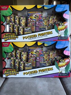 Pokémon Ascended Heroes Focused Fighters Premium Collection