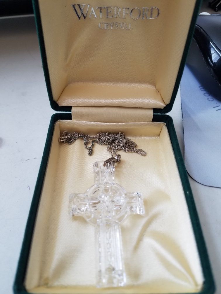 Official Waterford Crystal cross
