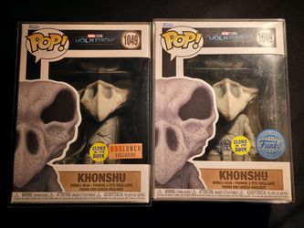 Funko Pop! Vinyl: Marvel - Khonshu (Glows in the Dark) - Box Lunch Box Lunch 1049 funko exclusive