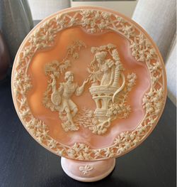Romeo & Juliet – 1988 Incolay Studios Collector’s Plate with Rare Matching Base