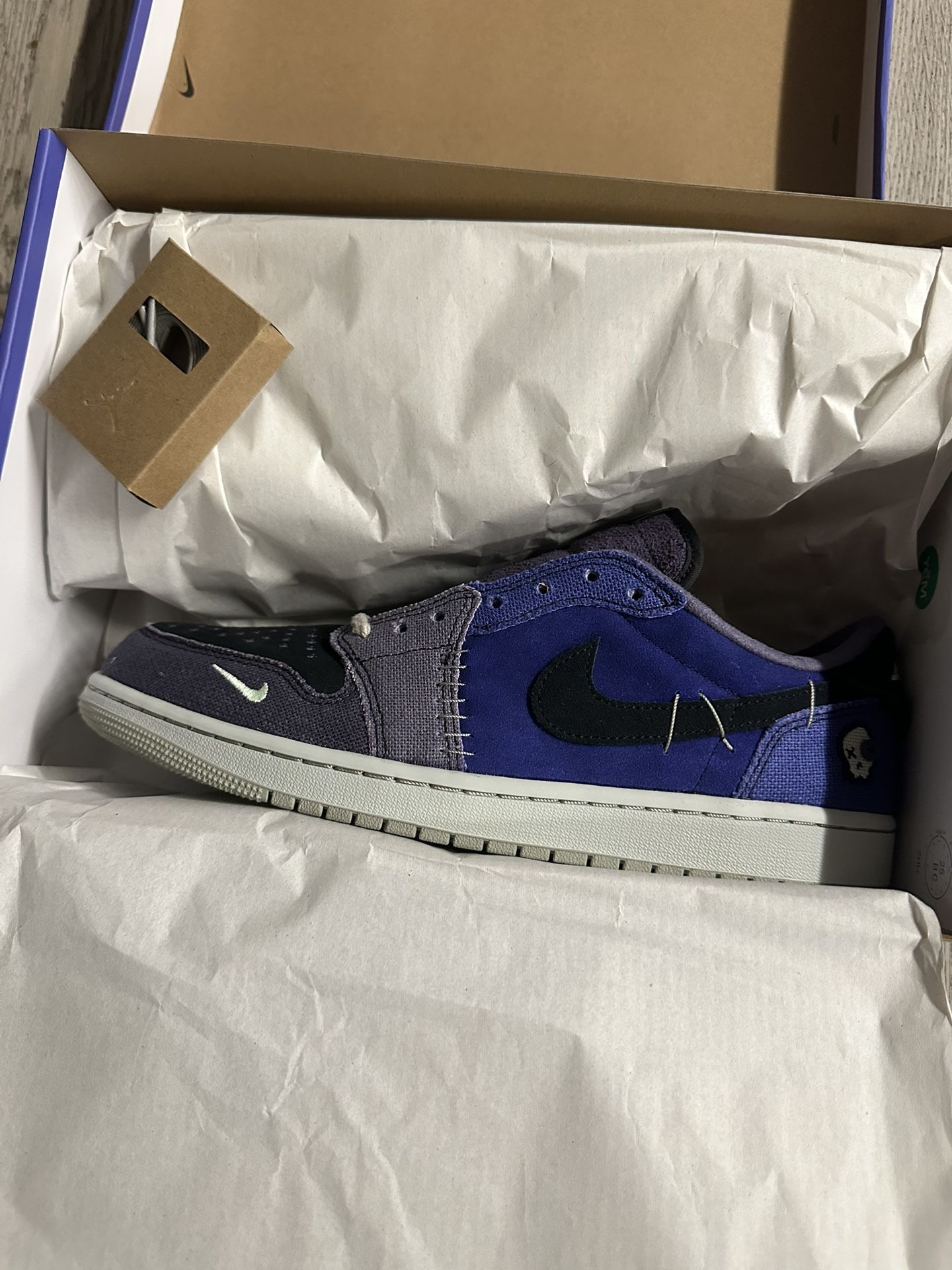 Nike Air Jordan 1 Retro Low OG Zion Williamson Voodoo Alternate  Men’s Size 11.5