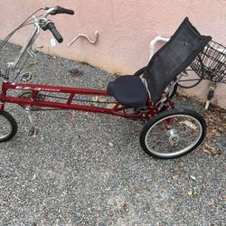 Recumbent Three Wheel Trike