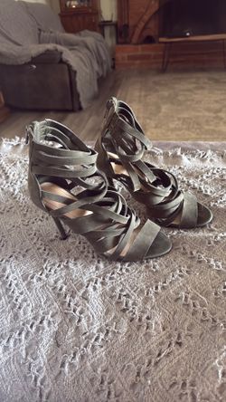 Aldo Heels Kelany Strappy Sandals Women’s size 7, Olive/ Military Green Color