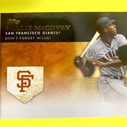 2015 Topps Golden Moments “Don’t forget About Willie! Card