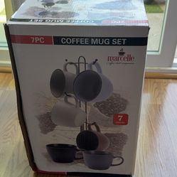 Marcelle 7PC Coffee Mug Set