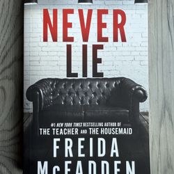 Never Lie-Freida McFadden Book Paperback