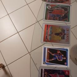 Cade Cunningham Rookie Card Lot With Super Rare ON CAMPUS
