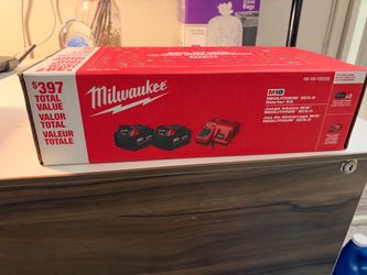 Milwaukee M18 REDLITHIUM XC5.0 Starter Kit