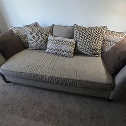 Couch and love seat