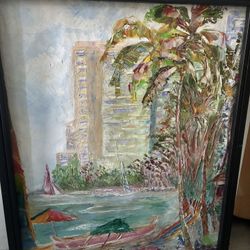 Rare Charles Dudoit Painting