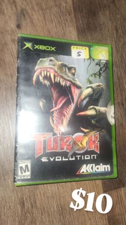 Turok Evolution Xbox Game