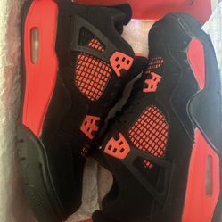 Air Jordan Retro 4s Red Thunder