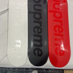 Supreme Skateboards 