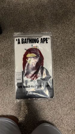 White bape t shirt