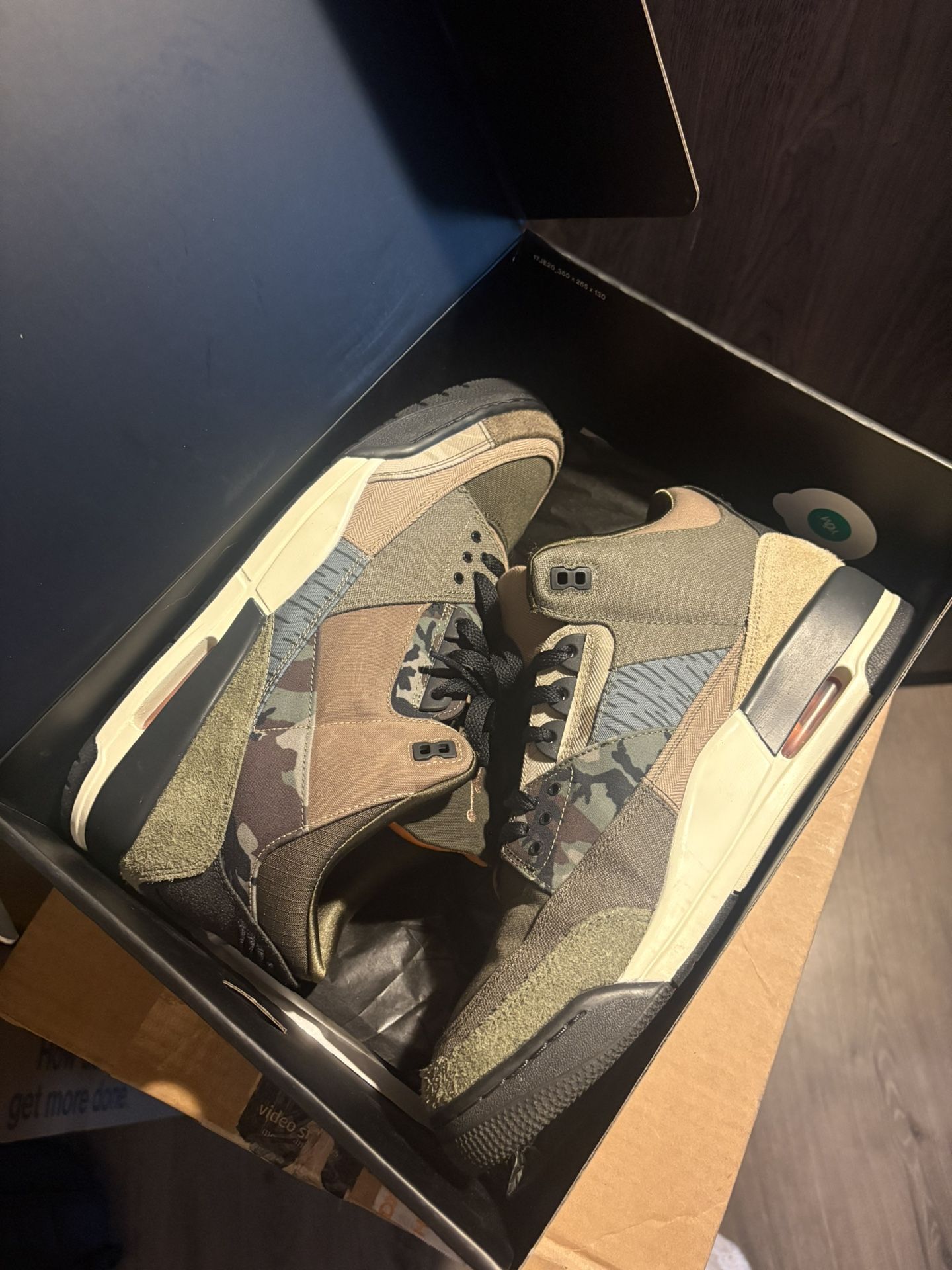 Jordan 3 Patchwork Camo