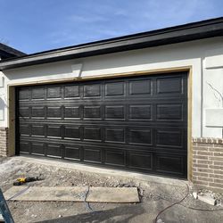Beautiful black door