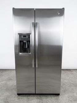 GE Stainless Steel Side-by-Side Refrigerator