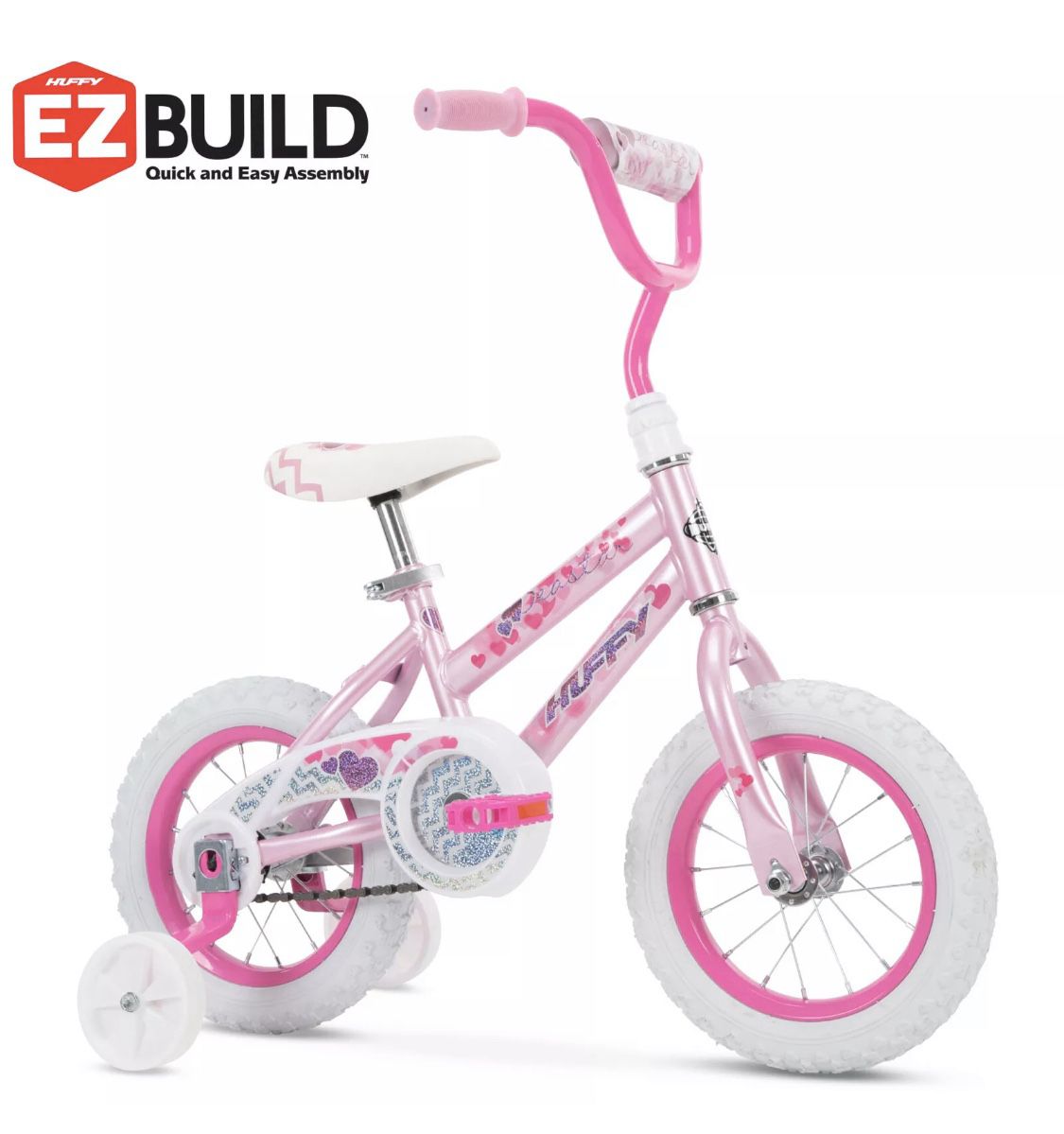 Huffy 12" Sea Star Girls' Bike, Pink New