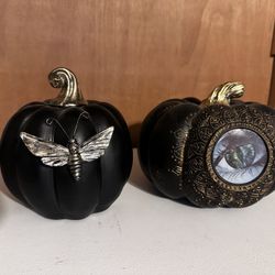 Decor Pumpkins Goth