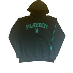 Playboy Hoodie Green Size Large-Great Condition