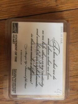 Stampin Up Statement of the Heart