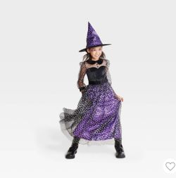 Light Up Witch Costume Size Small