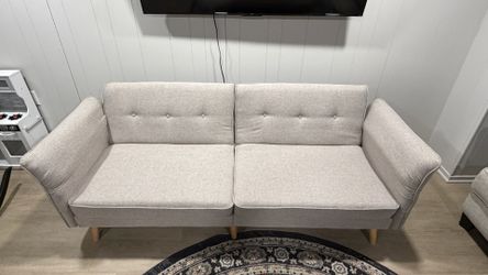 Flared Arm Sofa Bed