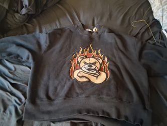 Monclear genuis × palm angels bear sweatshirt