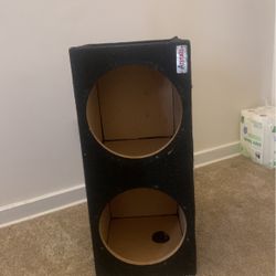 A-Trend dual subwoofer 12” Enclosure