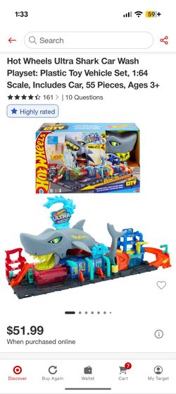 Hot wheels car wash