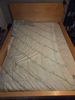 10 Year Old Full Mattress + Bedframe