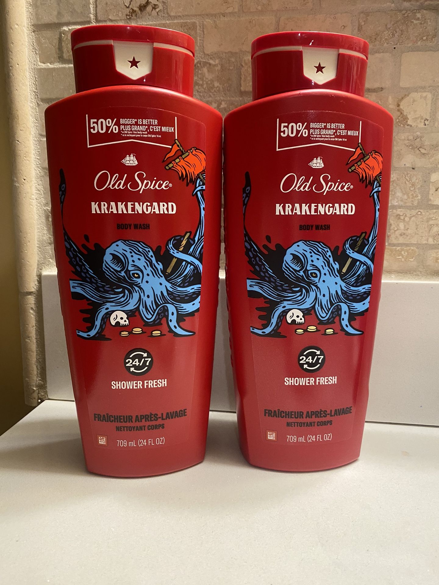 Old Spice Body Wash. Krakengard.