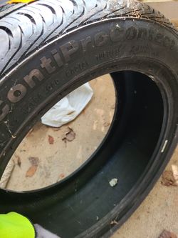 Continental all season tires