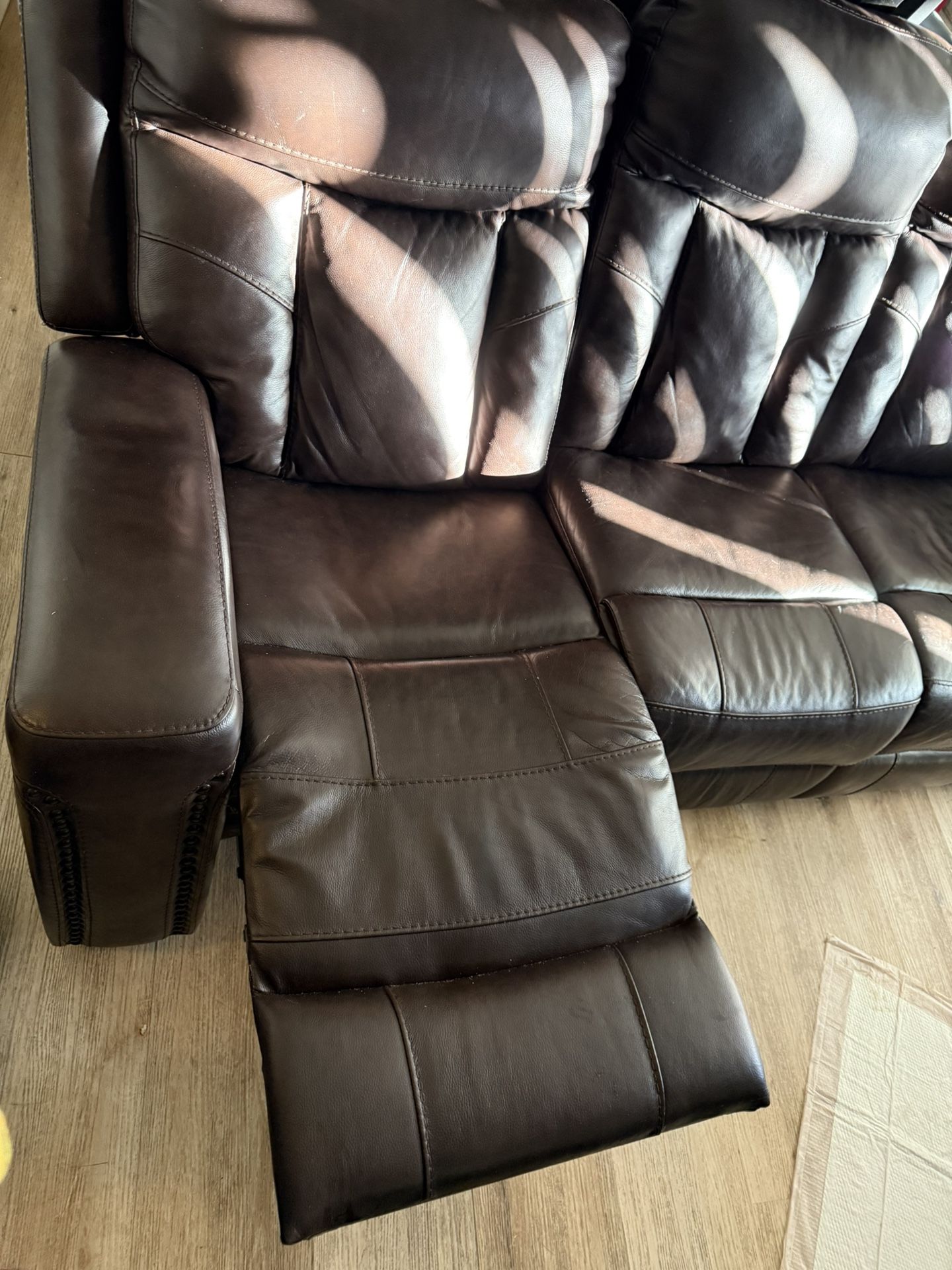 Leather Couch 300.00
