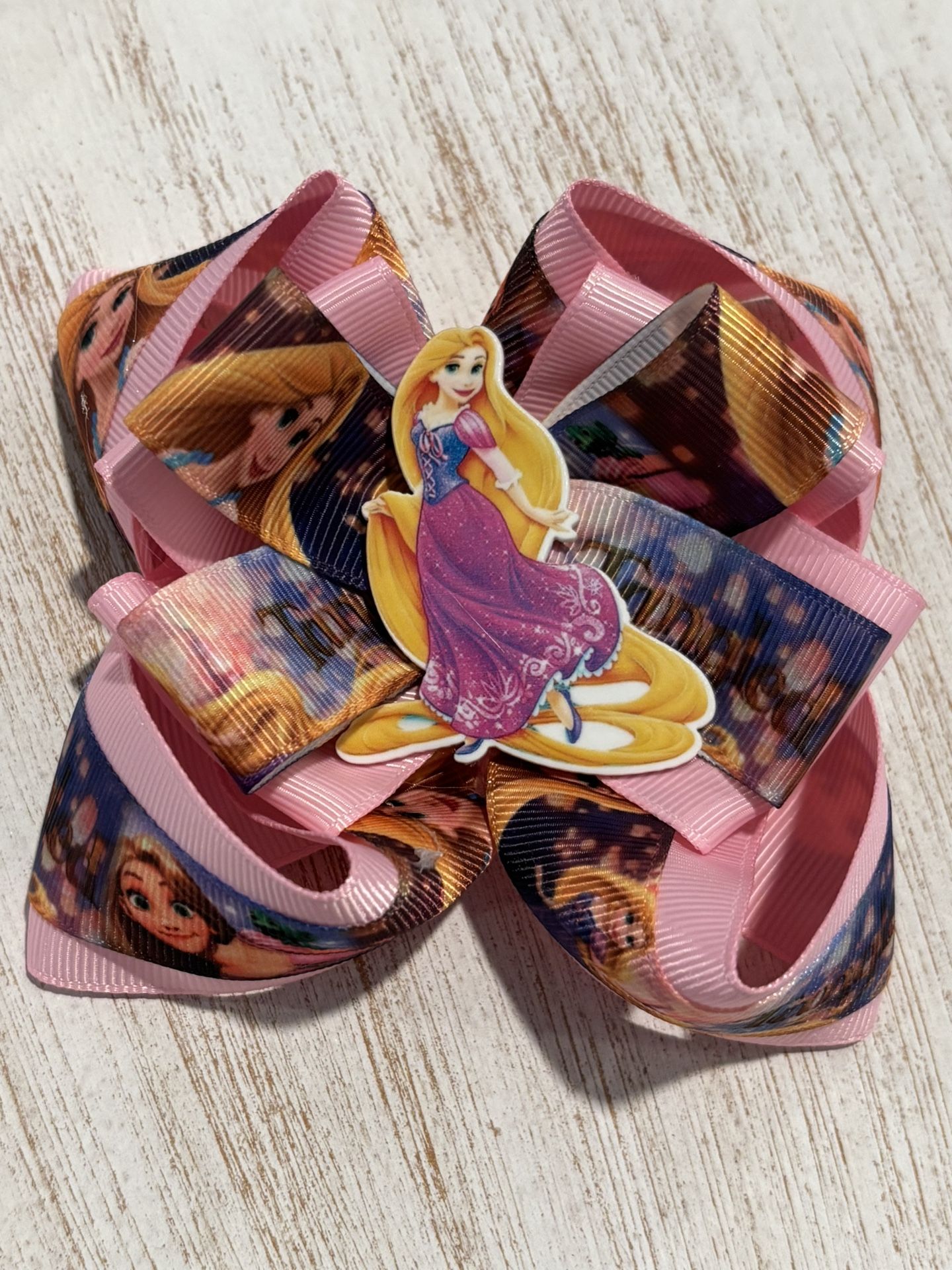 5” Rapunzel Hair Bow