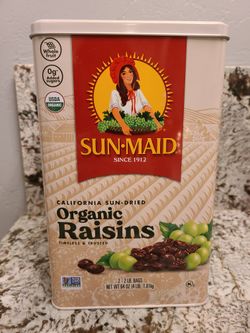 Sun-Maid Canister for Sale 