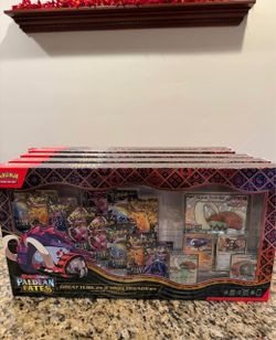 Pokémon Paldean Fates Great Tusk ex & Iron Treads ex Premium Collection