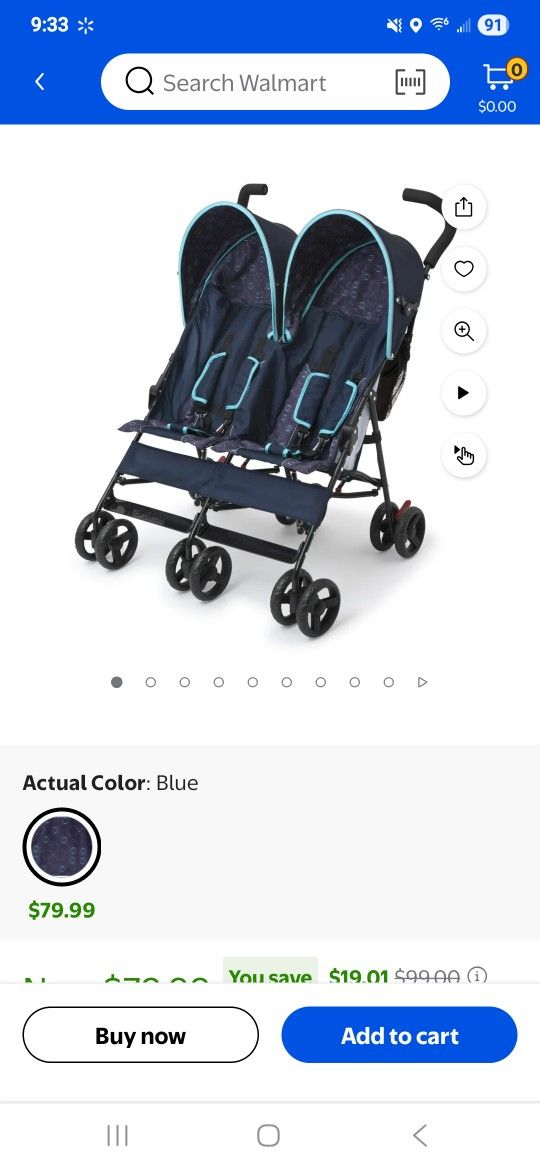 Double Stroller 
