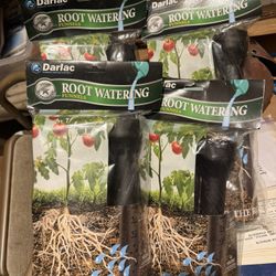 New Darlac Root Watering Funnels Set Of Four Packs Garden Irrigation
