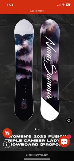 Neversummer Snowboard (NEW)