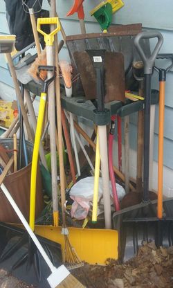 Shovels,rakes, ect $3 each