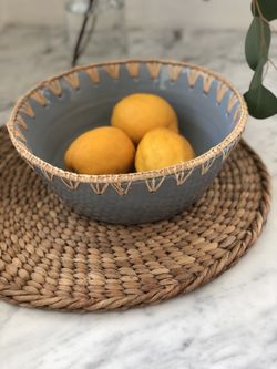 Handmade Moroccan Bowl (blue)
